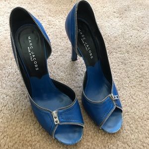 Marc Jacobs Blue Heels